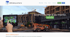 Desktop Screenshot of bimanywhere.com